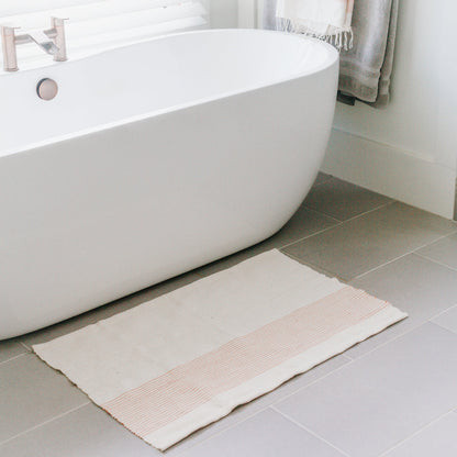 Riviera Bath Mat - Blush