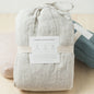 Quilted Play Mat - Natural Chambray