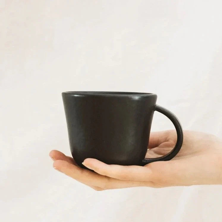 S/4 Tunisian Mug - Matte Black