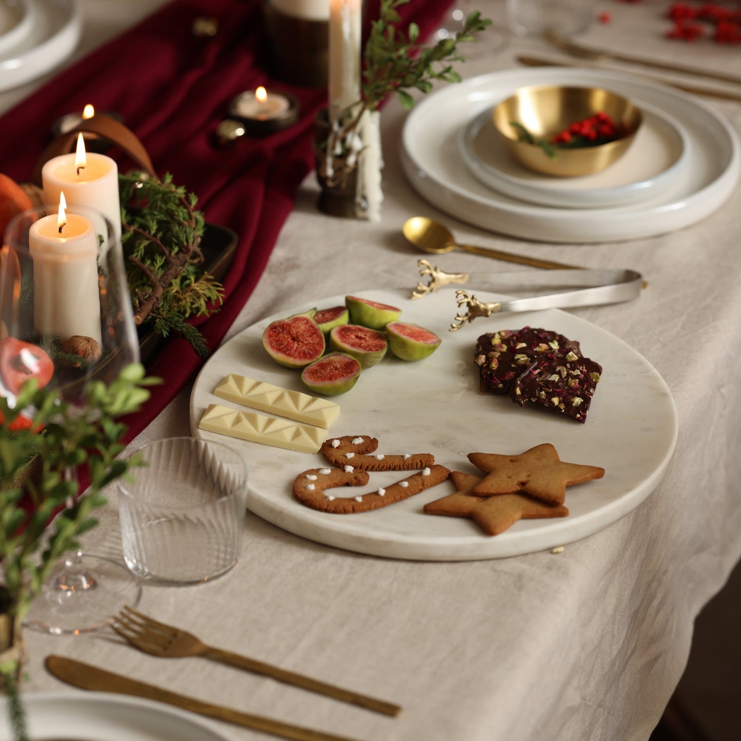 White Marble Platter