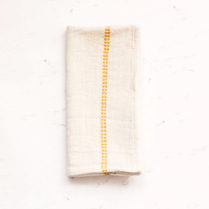 Aden Napkins, Natural / Gold - set of 4