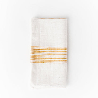 Aden Napkins, Natural / Gold - set of 4