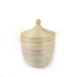 Medium Two-Tone Basket - Natural + White