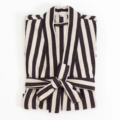 Turkish Zebra Bath Robe