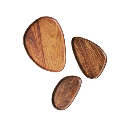 Wood Leaf Trays