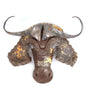 Buffalo Animal Mask - Recycled Metal Wall Art