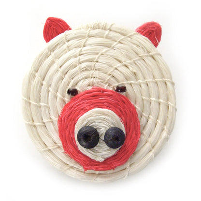 Clever Piggy Lidded Basket